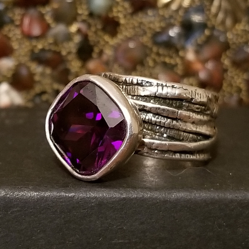 Silpada Sterling Silver Gladiator Ring - image 1